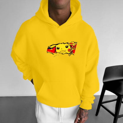 Unisex Anime Graphic Streetwear Vintage Hoodie-AnimeClothe