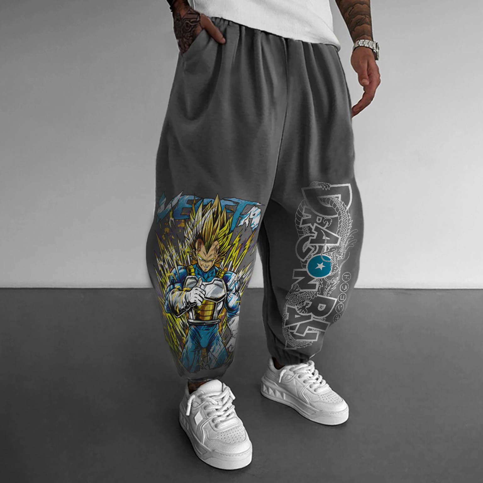 Unisex Casual Anime Streetwear Pants-AnimeClothe