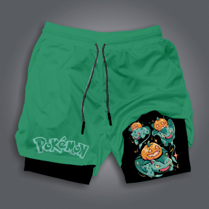Unisex Casual Anime Streetwear Shorts