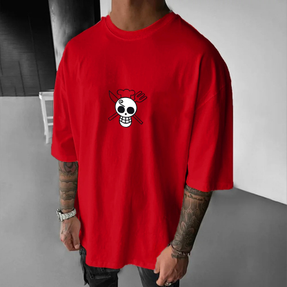 Unisex Anime Inspired Vintage T-Shirt丨One Piece-AnimeClothe