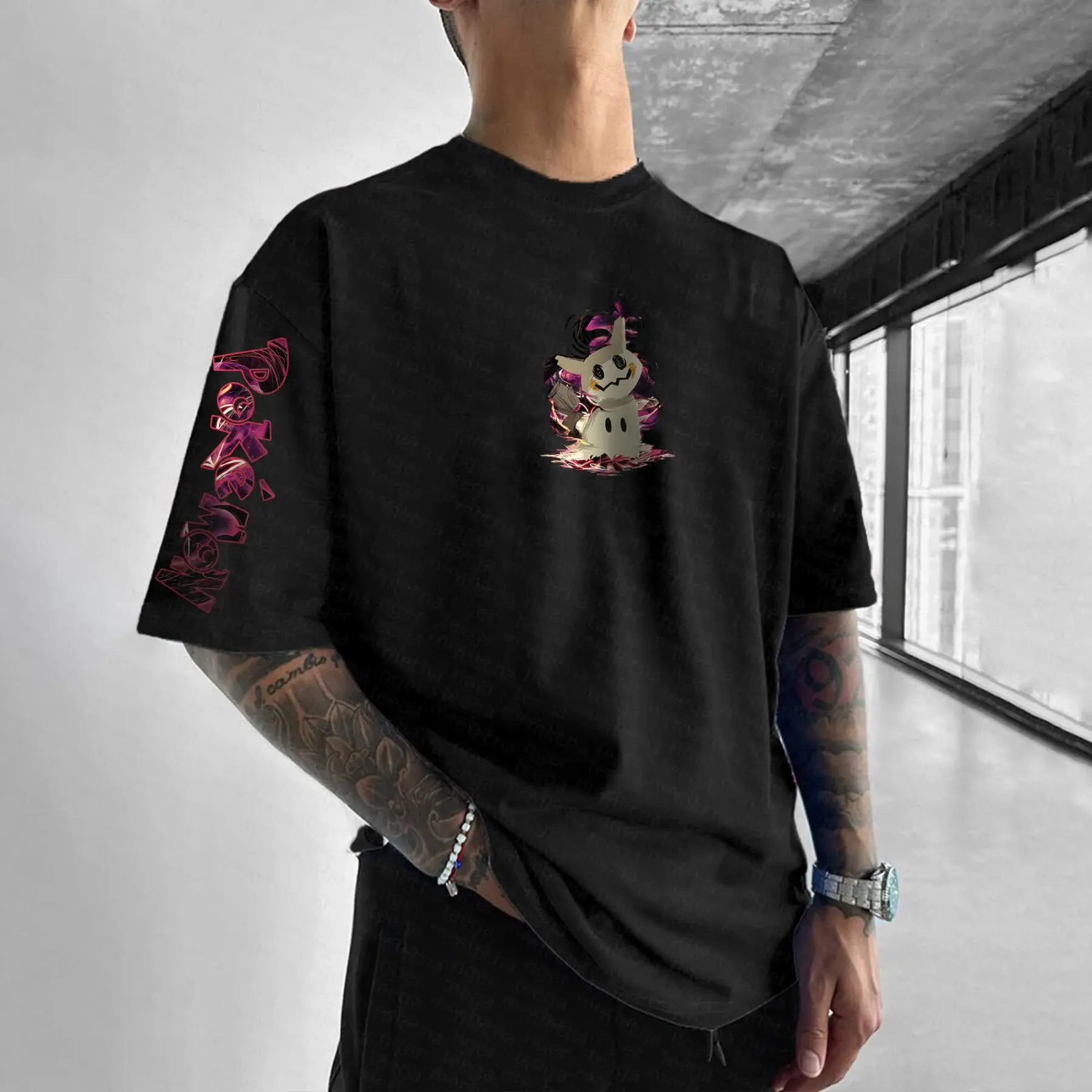 Unisex   Anime Inspired Vintage T-Shirt