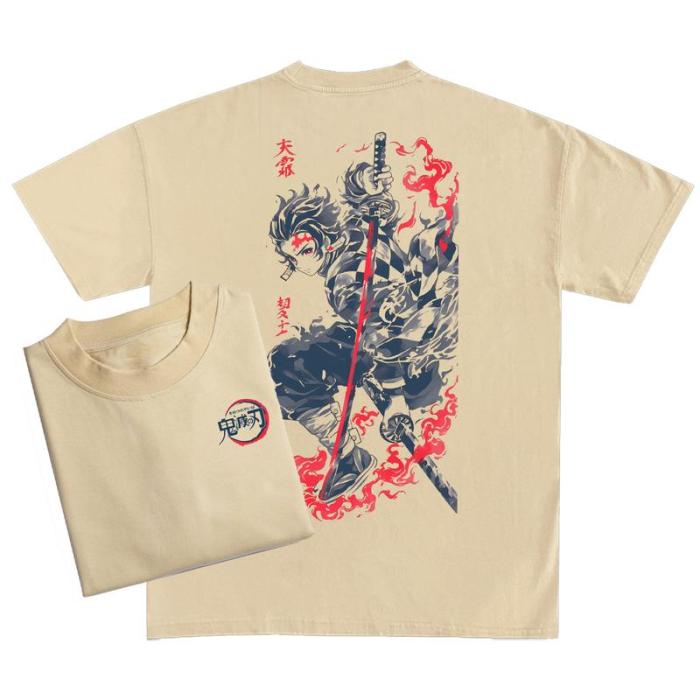 Unisex Anime Inspired Vintage T-Shirt