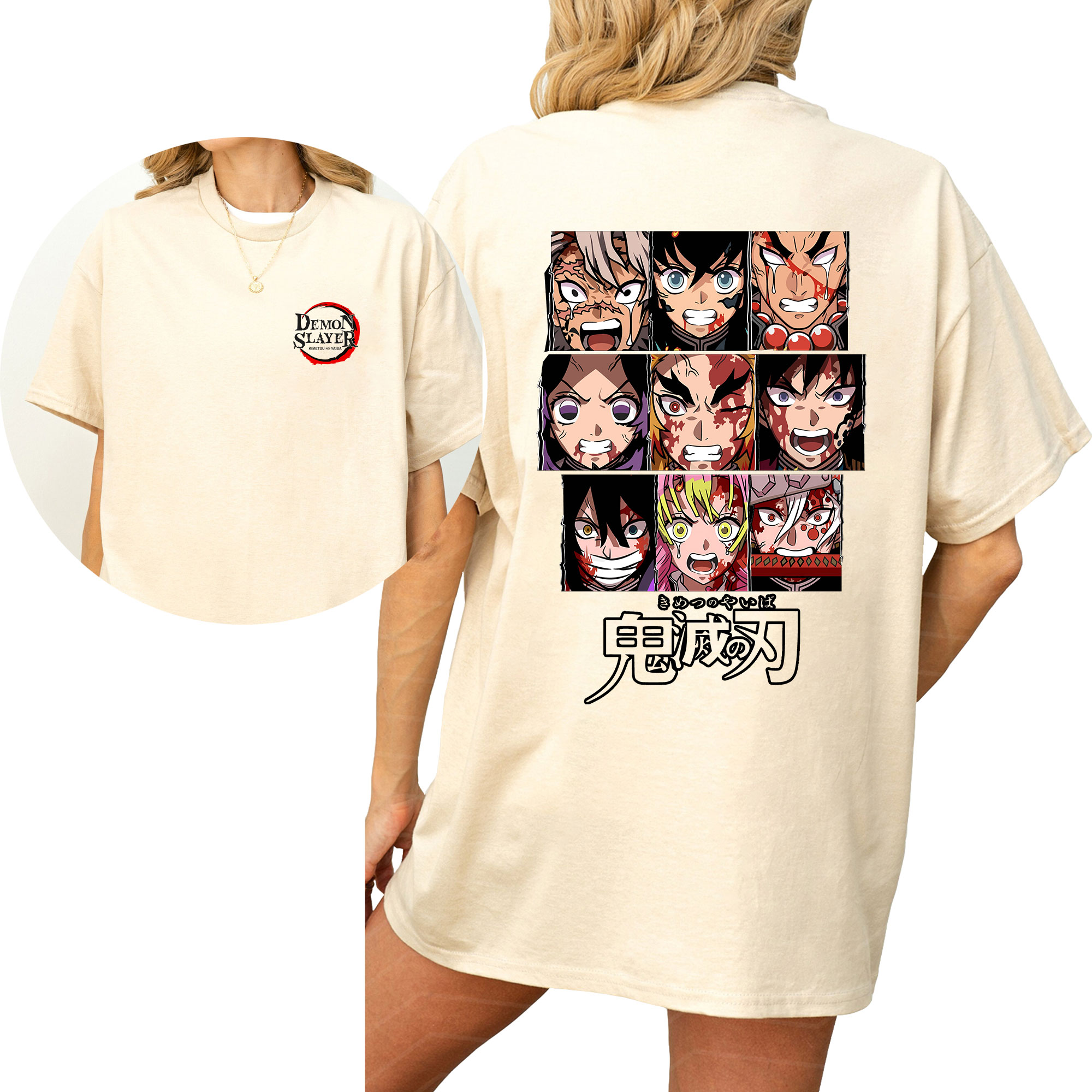 Unisex Anime Inspired Vintage T-Shirt