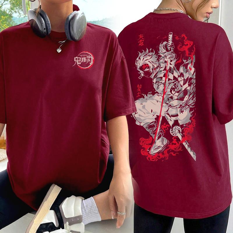 Unisex Anime Inspired Vintage T-Shirt