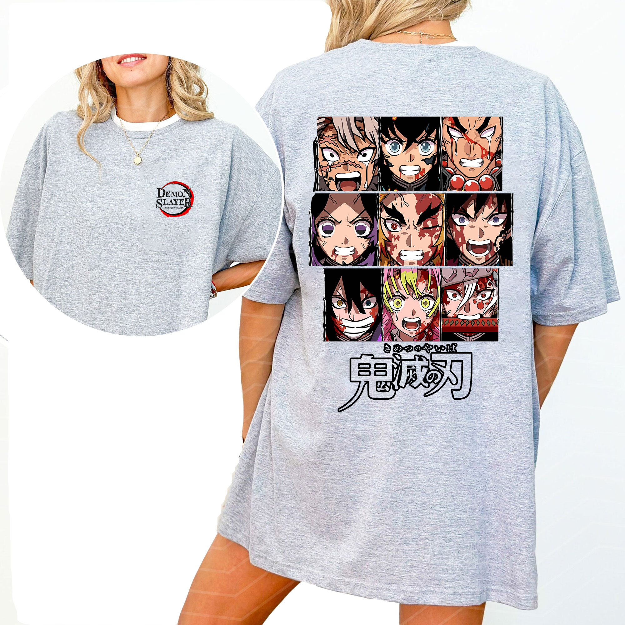 Unisex Anime Inspired Vintage T-Shirt