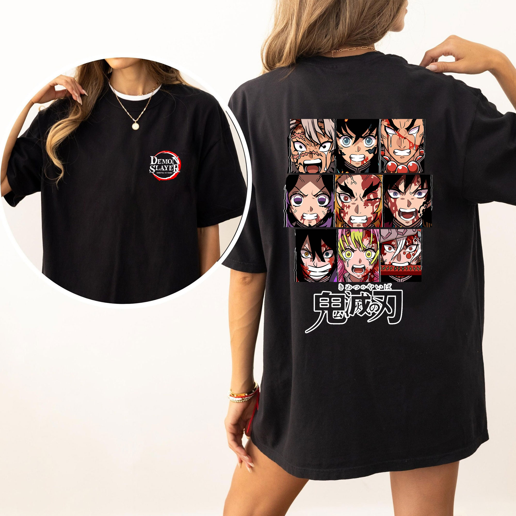 Unisex Anime Inspired Vintage T-Shirt