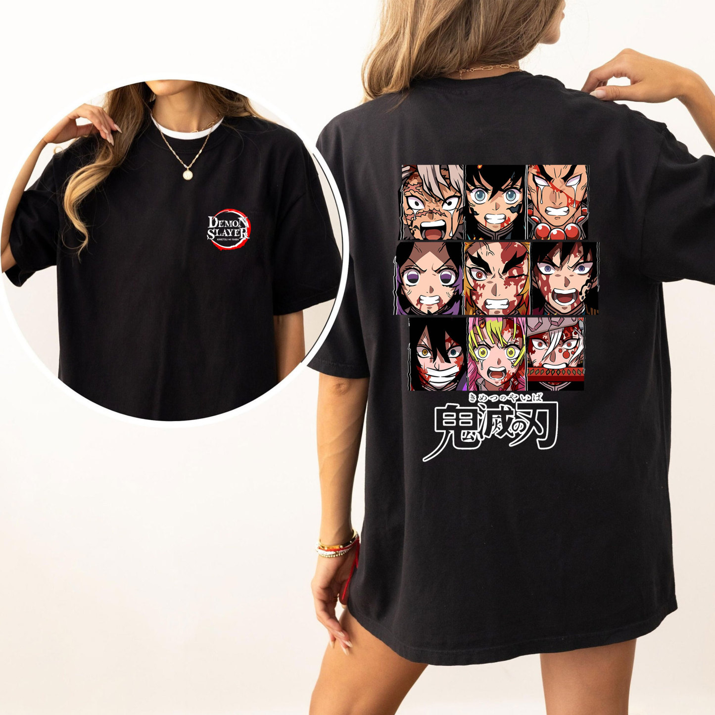 Unisex Anime Inspired Vintage T-Shirt