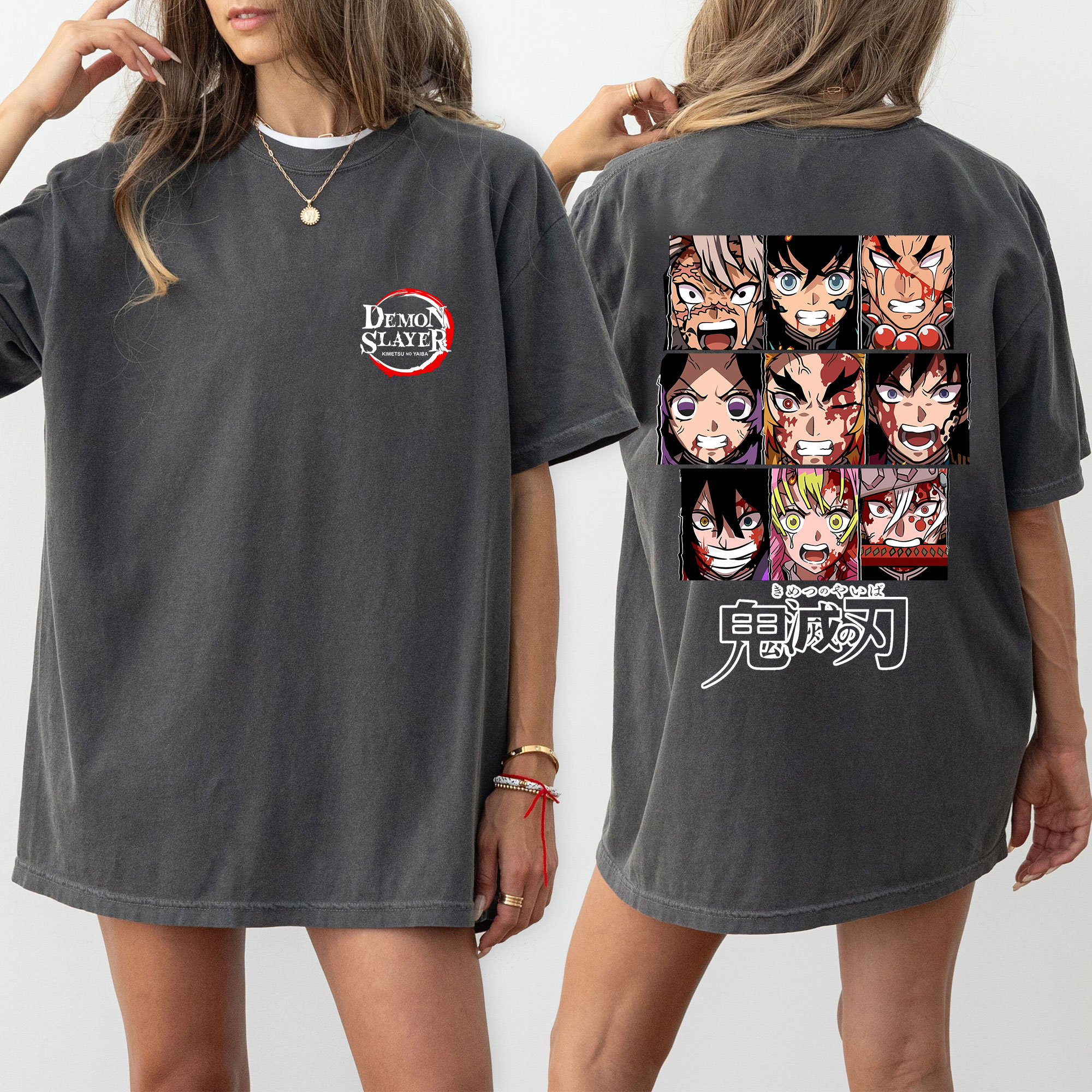 Unisex Anime Inspired Vintage T-Shirt