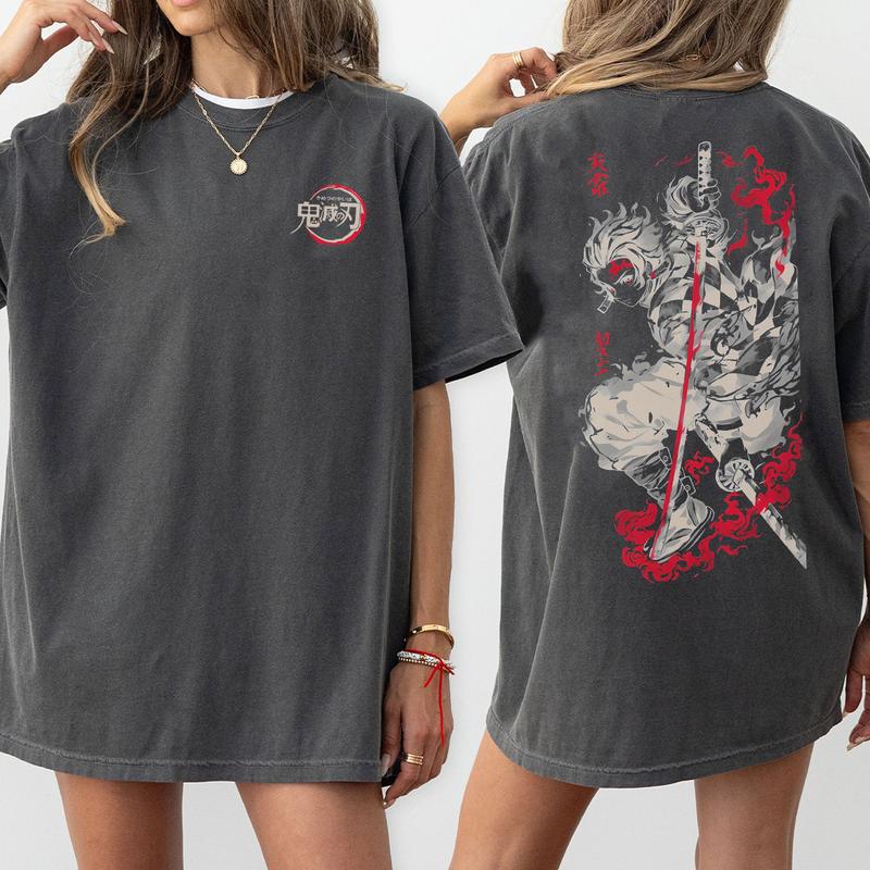 Unisex Anime Inspired Vintage T-Shirt
