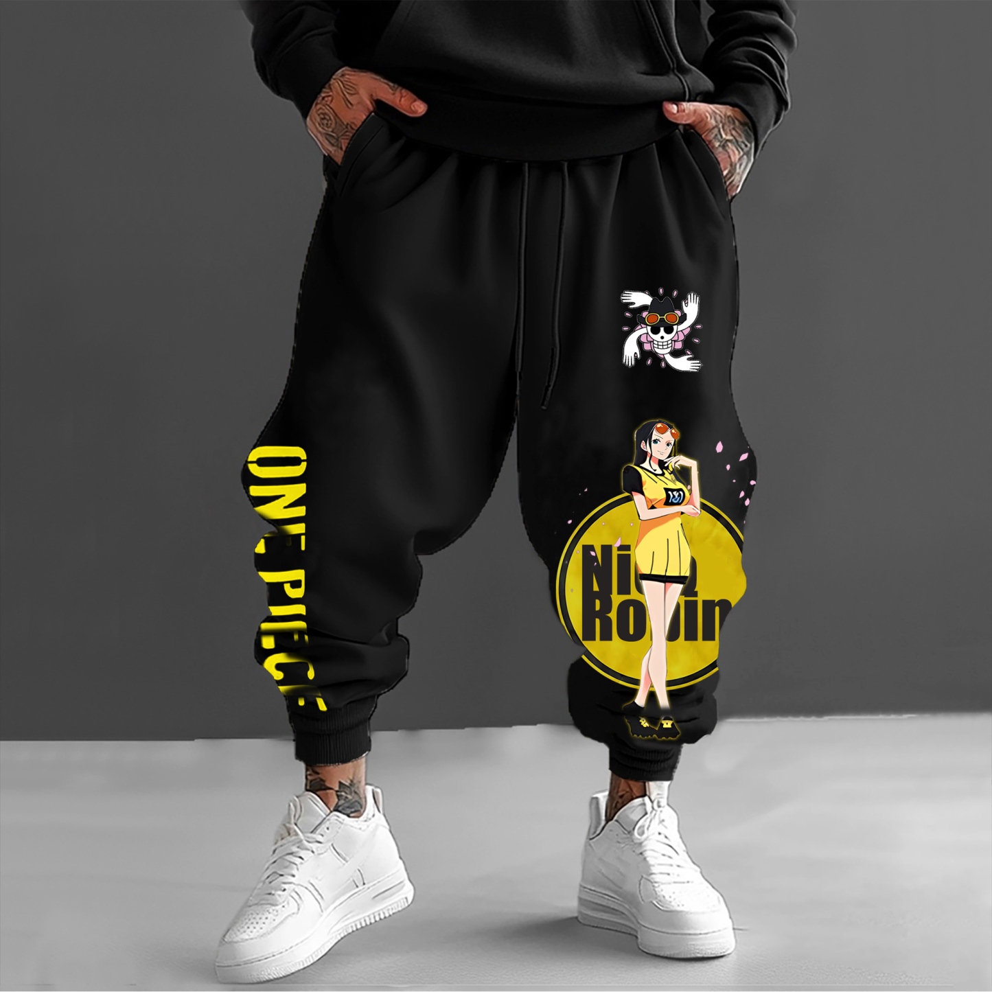 Unisex Vintage Pants |  One Piece Pants-AnimeClothe