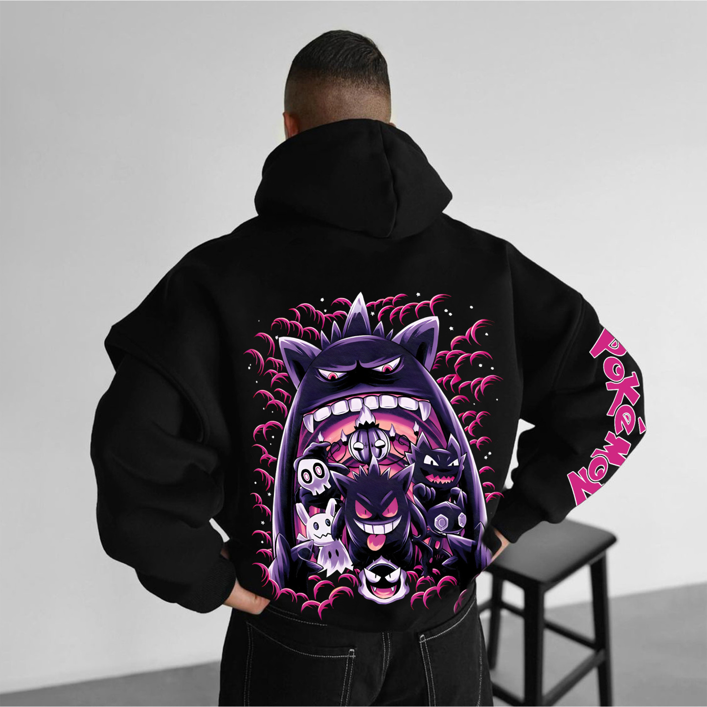 Unisex Anime Graphic Streetwear Vintage Hoodie