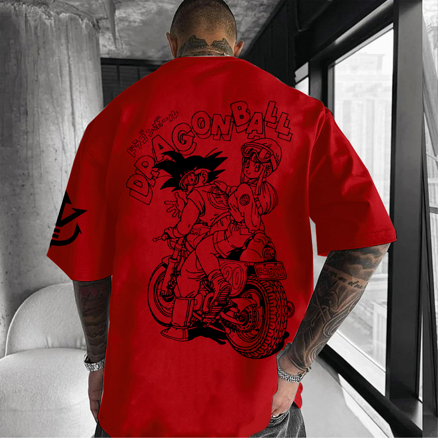 Unisex Anime Inspired Vintage T-Shirt-AnimeClothe