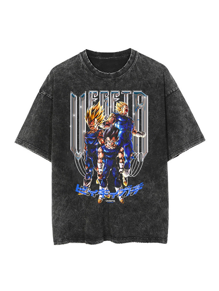 PrinceVegeta Vintage Tee-AnimeClothe