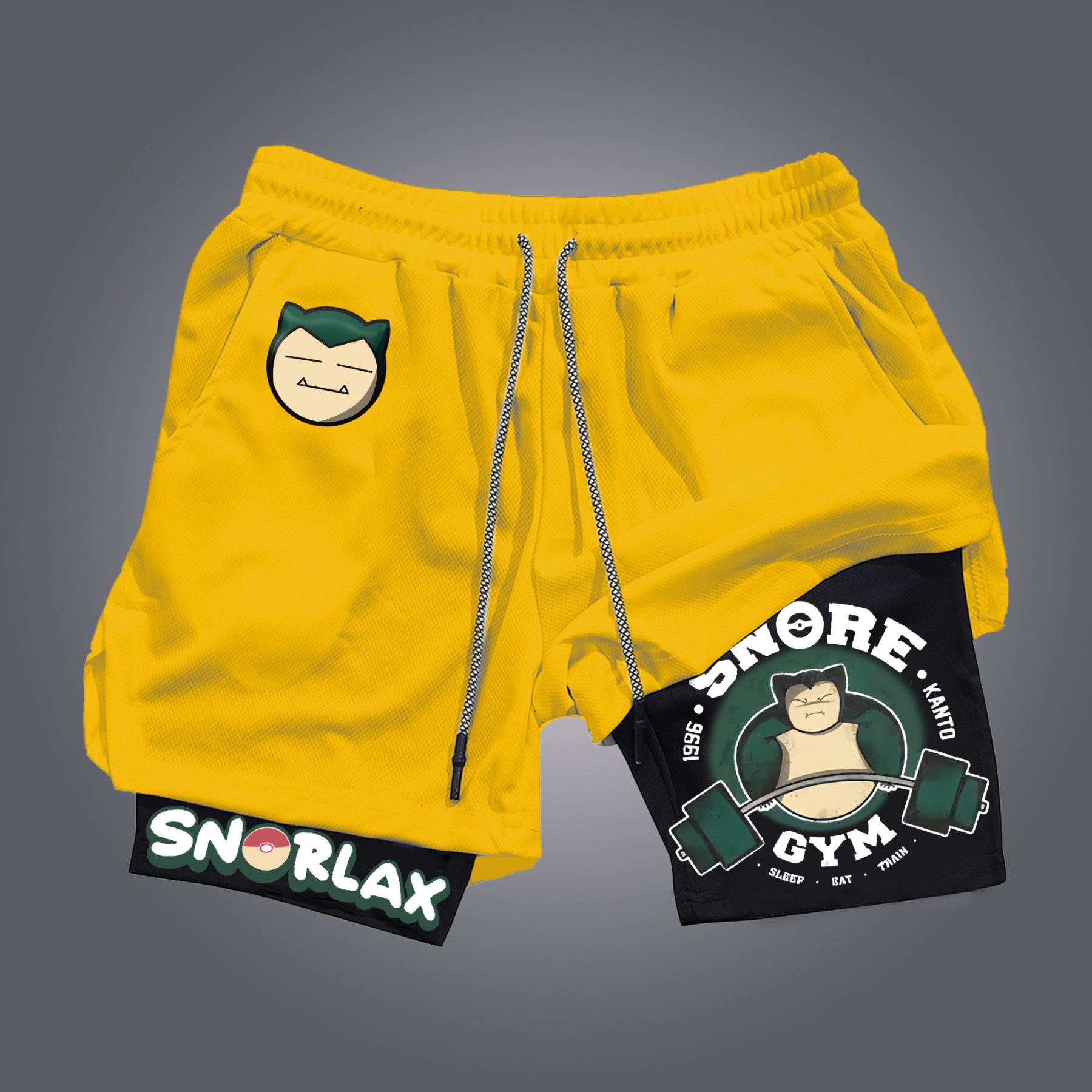 Unisex   Casual Anime Streetwear Shorts-AnimeClothe