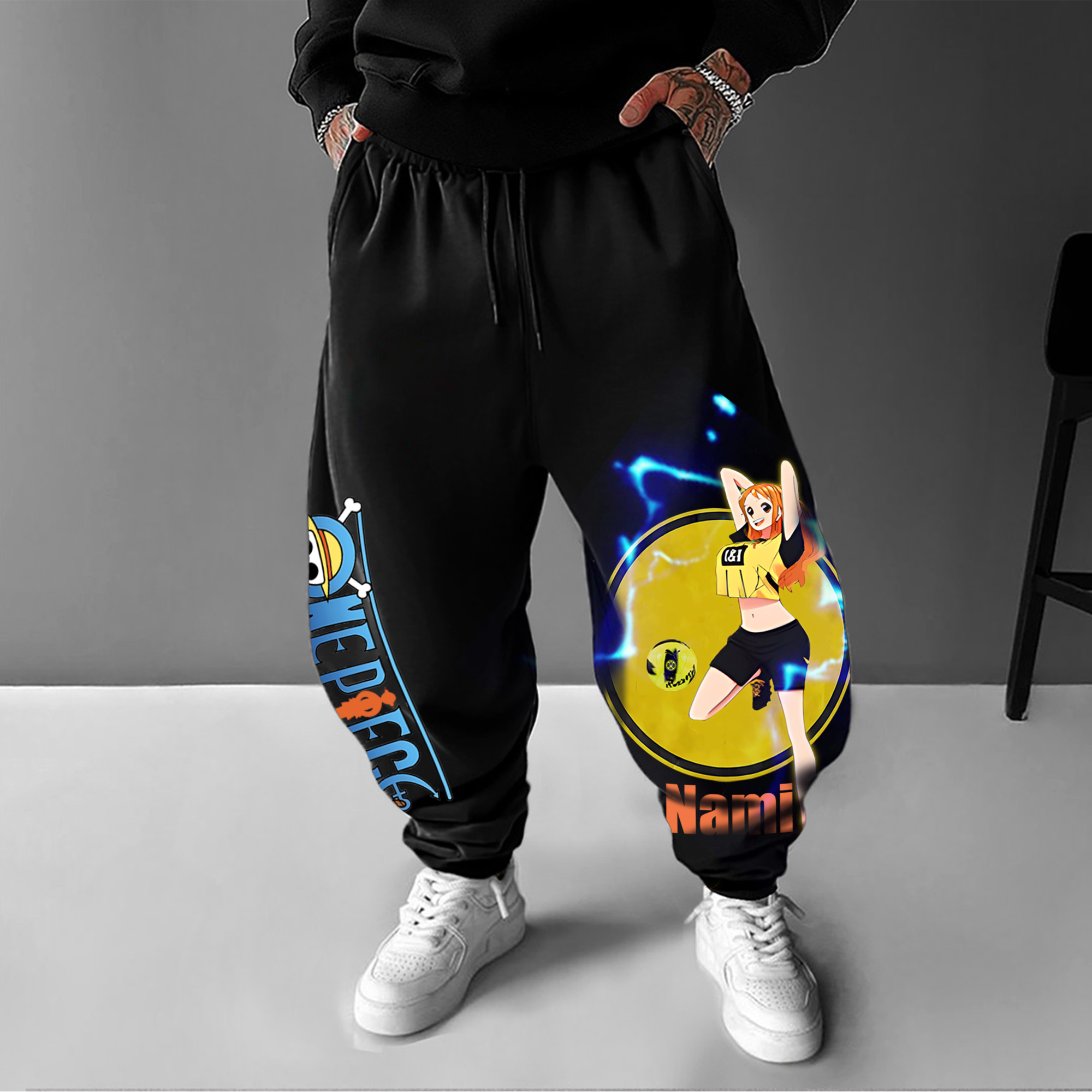 Unisex Vintage Pants |  One Piece Pants-AnimeClothe