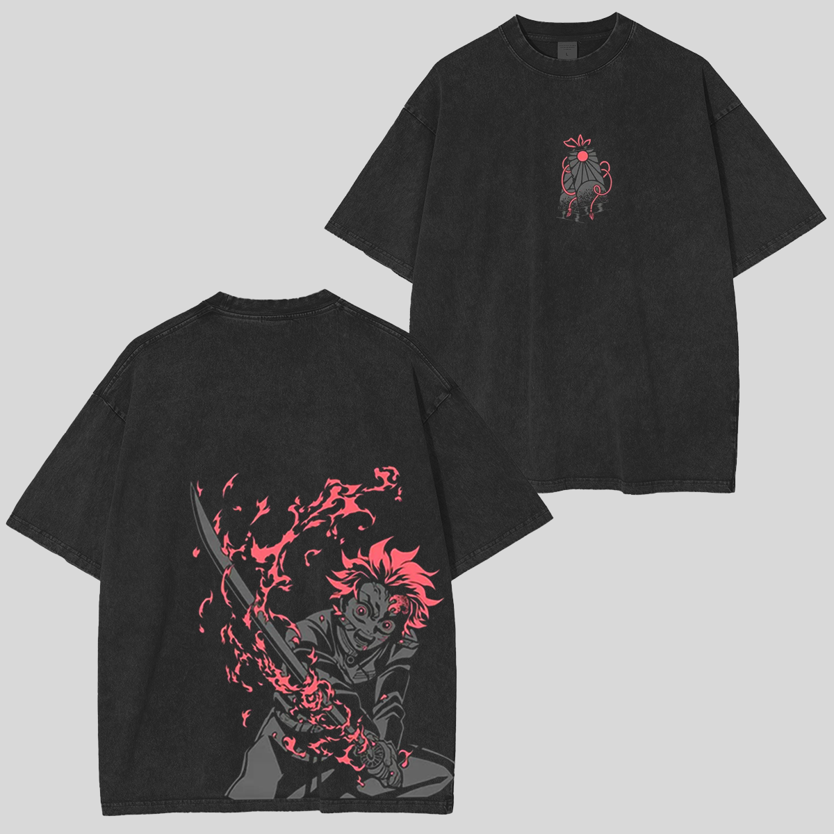 Unisex Anime Inspired Vintage T-Shirt