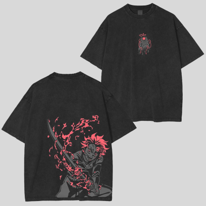 Unisex Anime Inspired Vintage T-Shirt