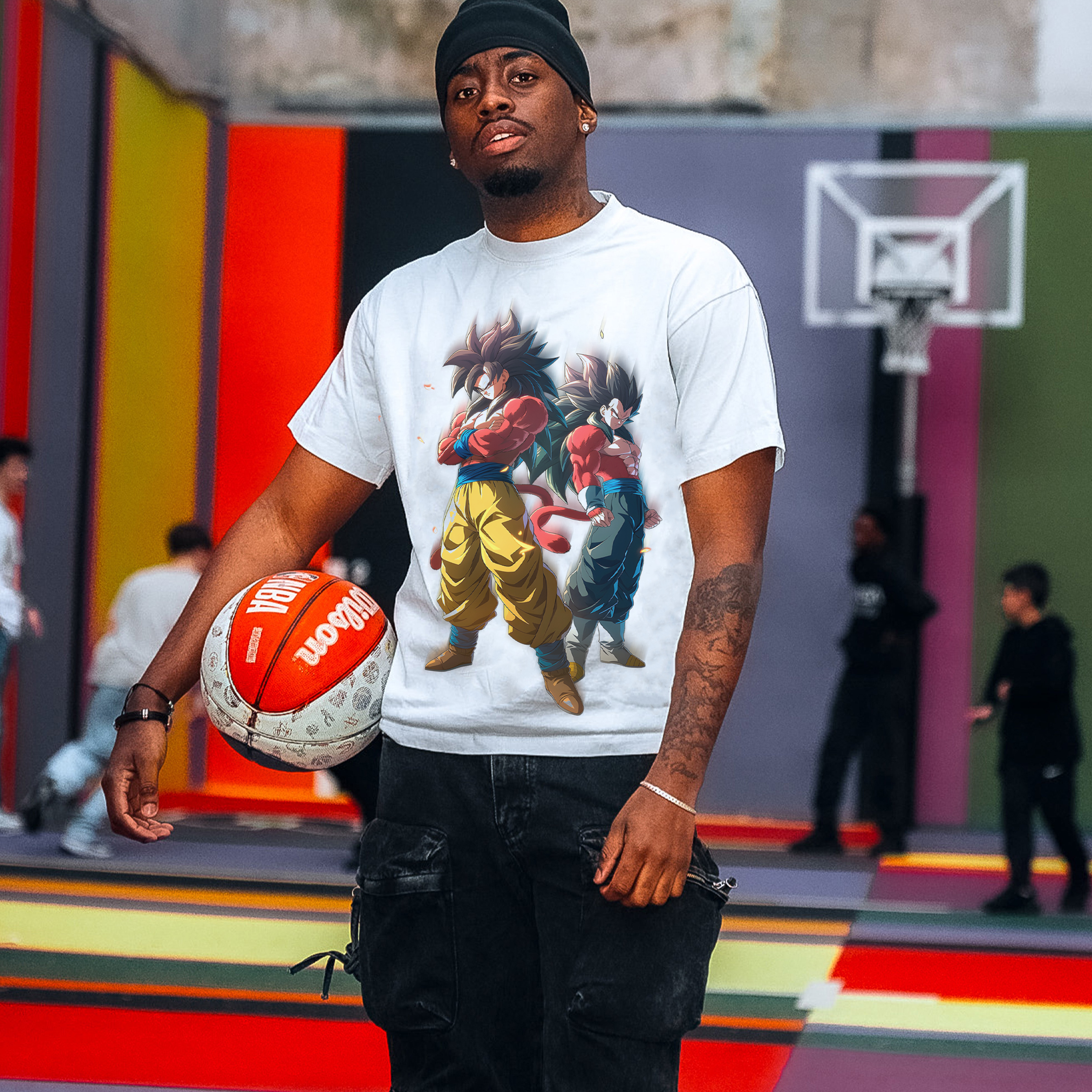 Unisex Anime Graphic Streetwear Vintage T-shirt-AnimeClothe