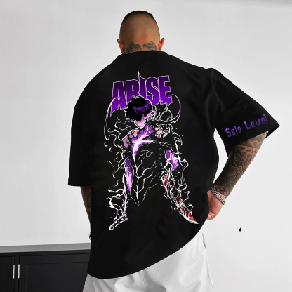 Unisex Anime Inspired Vintage T-Shirt-AnimeClothe