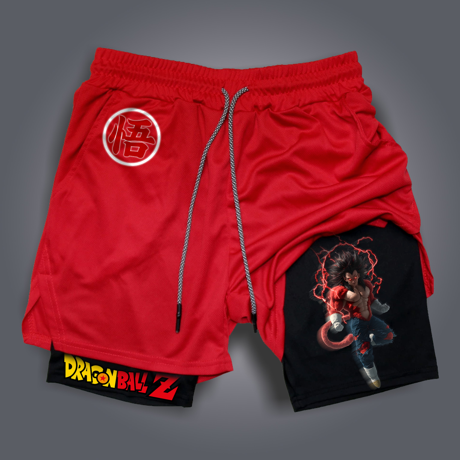 Unisex Casual Anime Streetwear Shorts-AnimeClothe