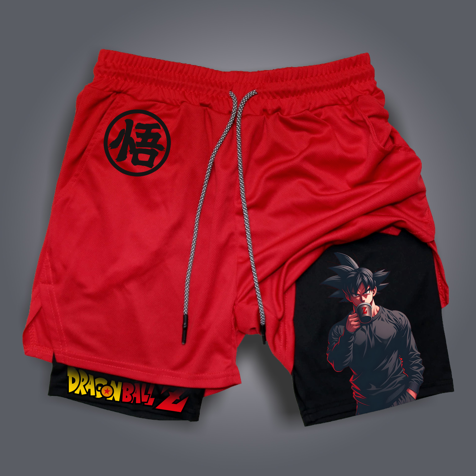 Unisex Casual Anime Streetwear Shorts-AnimeClothe