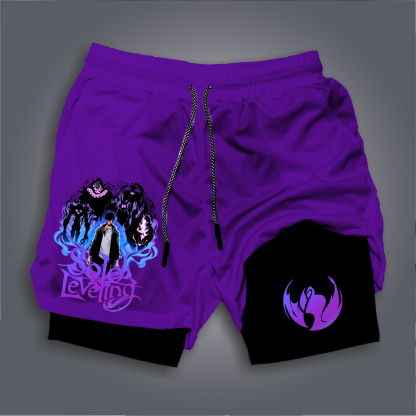 Unisex Casual Anime Streetwear Shorts-AnimeClothe