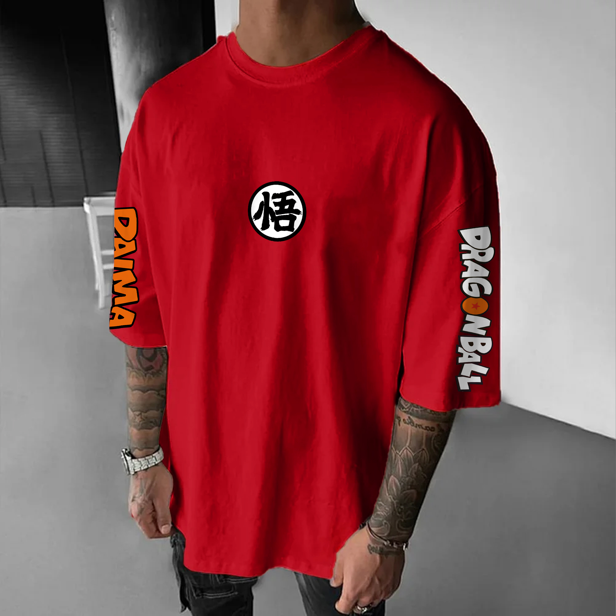 Unisex Anime Inspired Vintage T-Shirt-AnimeClothe