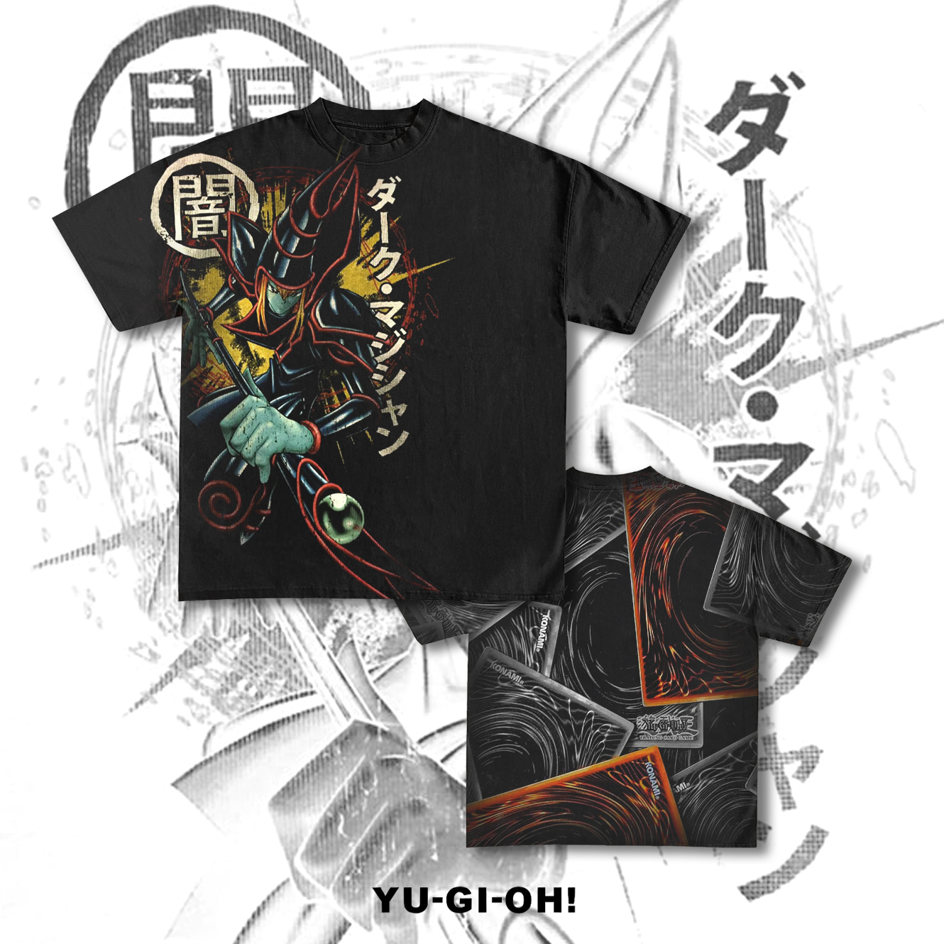 Unisex Anime Inspired Vintage T-Shirt-AnimeClothe