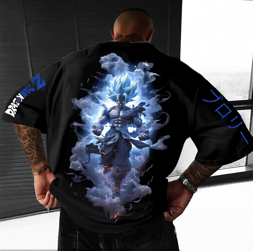 Unisex Anime Inspired Vintage T-Shirt