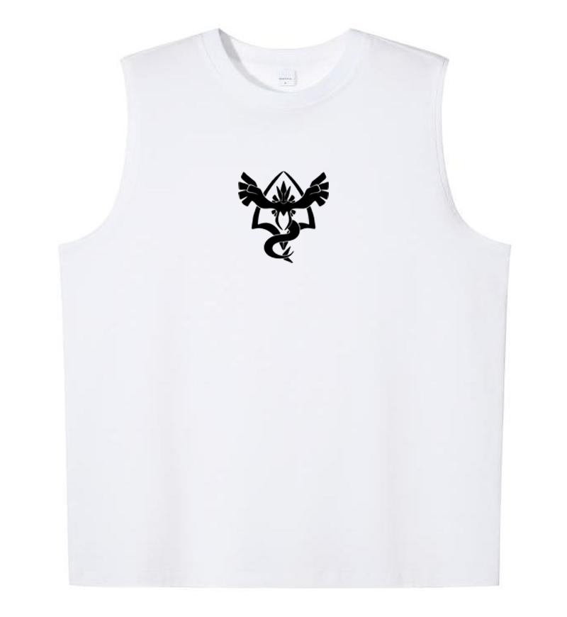 Oversized Lugia print sports vest