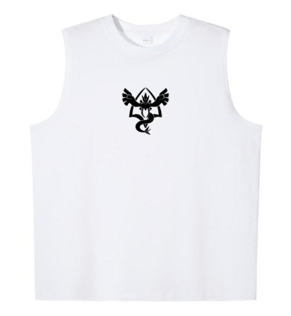 Oversized Lugia print sports vest