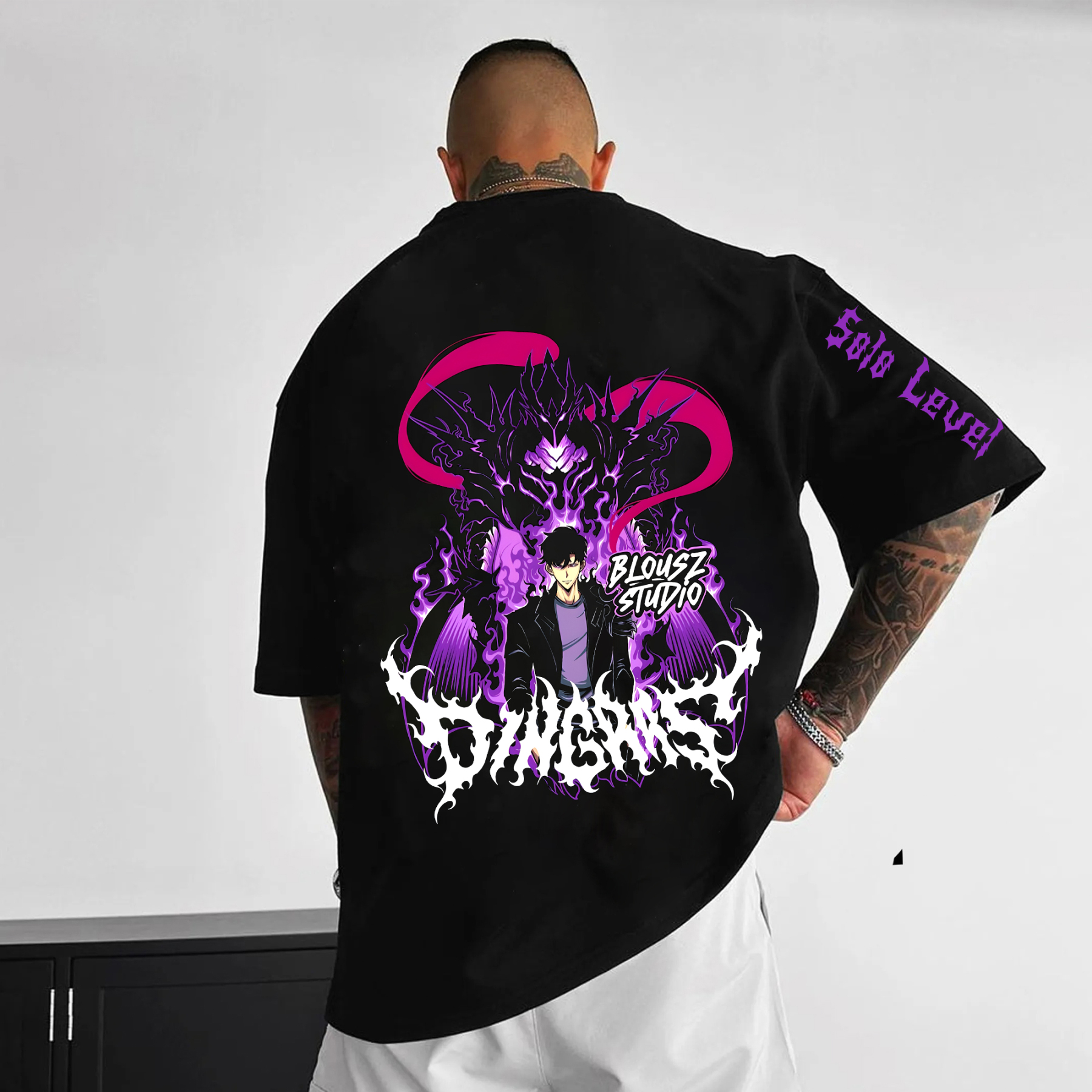 Unisex Anime Inspired Vintage T-Shirt-AnimeClothe