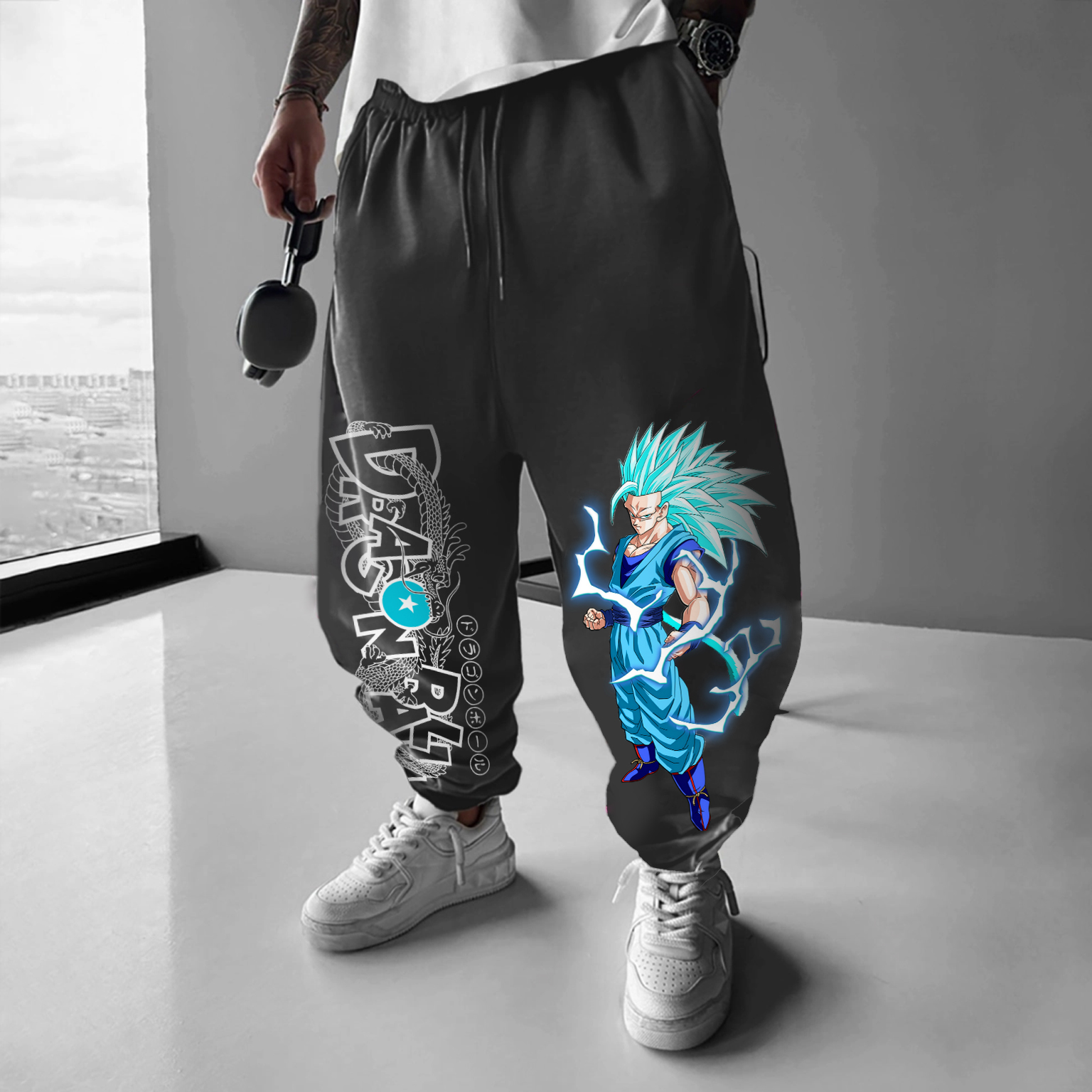 Unisex Casual Anime Streetwear Pants-AnimeClothe