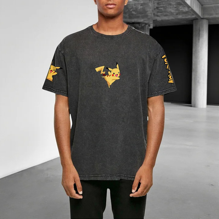 Unisex Anime Inspired Vintage T-Shirt