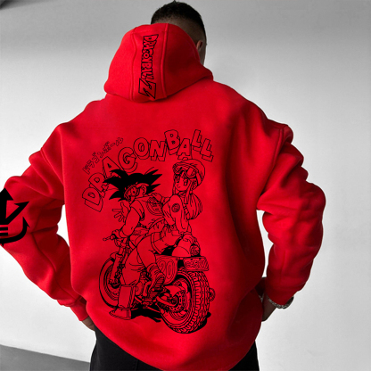 Unisex Anime Graphic Streetwear Vintage Hoodie-AnimeClothe