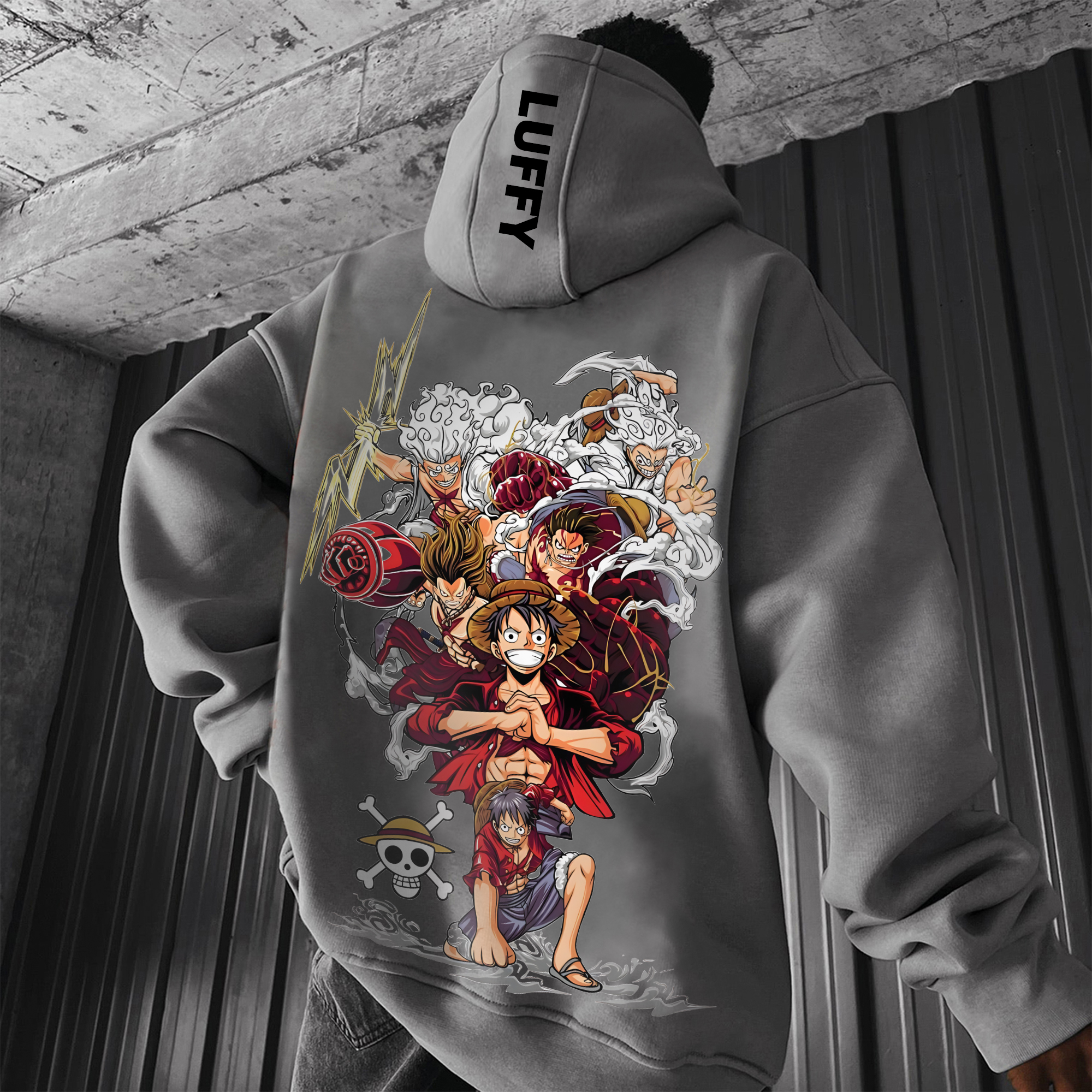 Unisex Vintage Hoodie丨One Piece-AnimeClothe