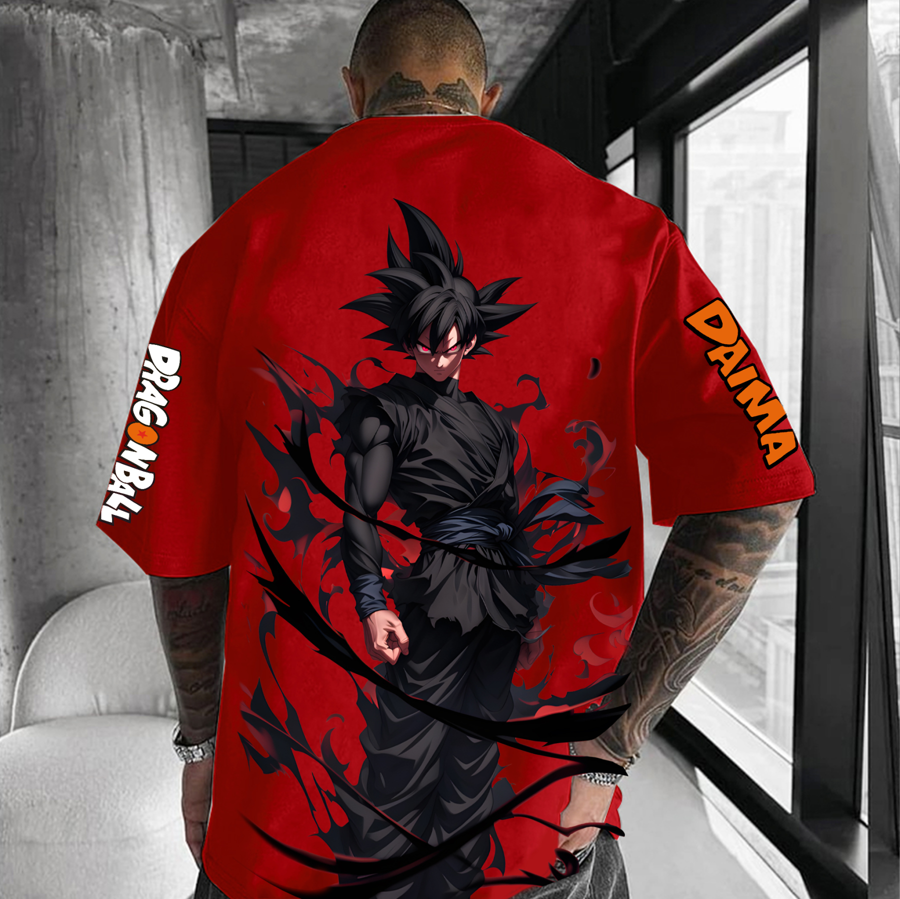 Unisex Anime Inspired Vintage T-Shirt-AnimeClothe