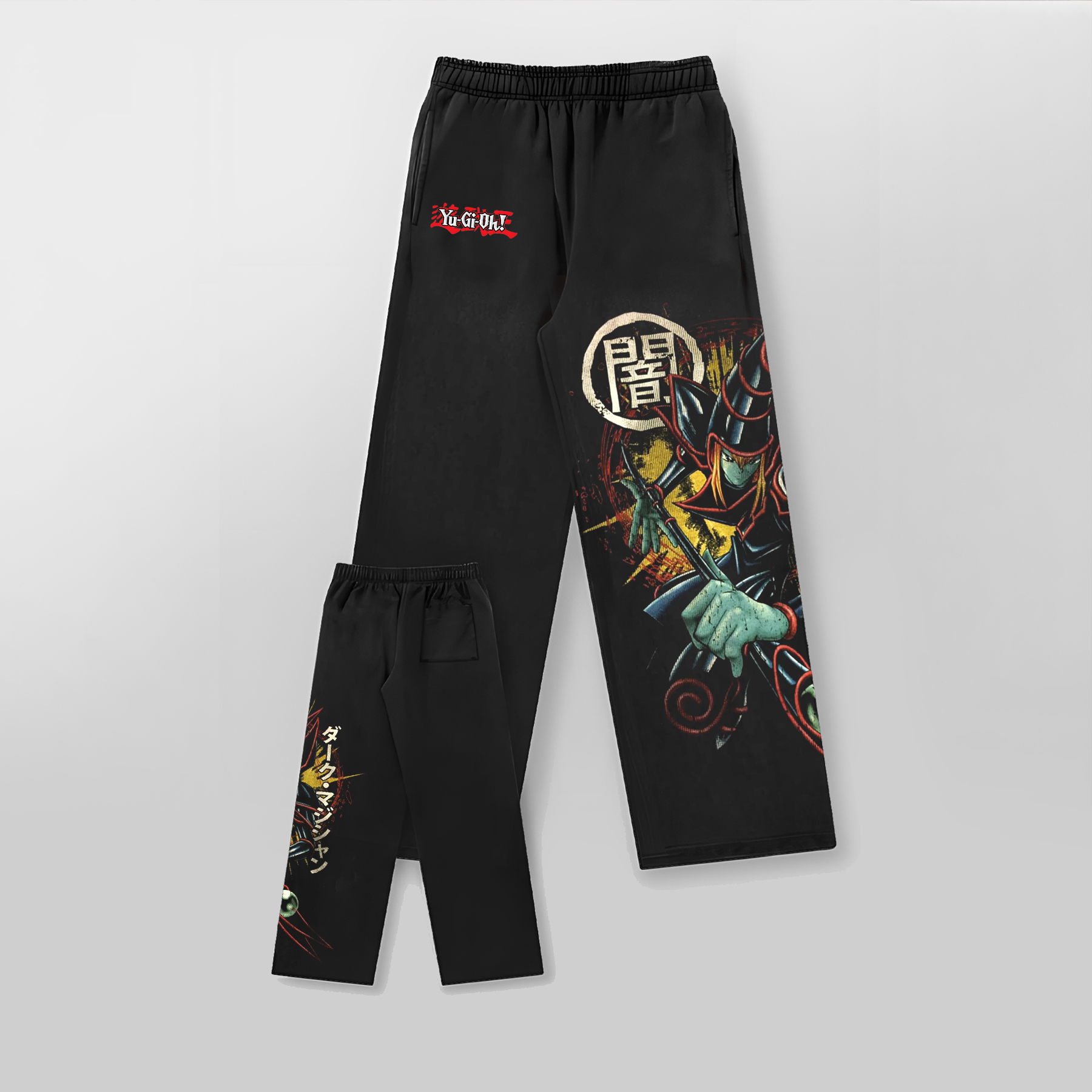 Unisex Anime Style Retro I Pants-AnimeClothe