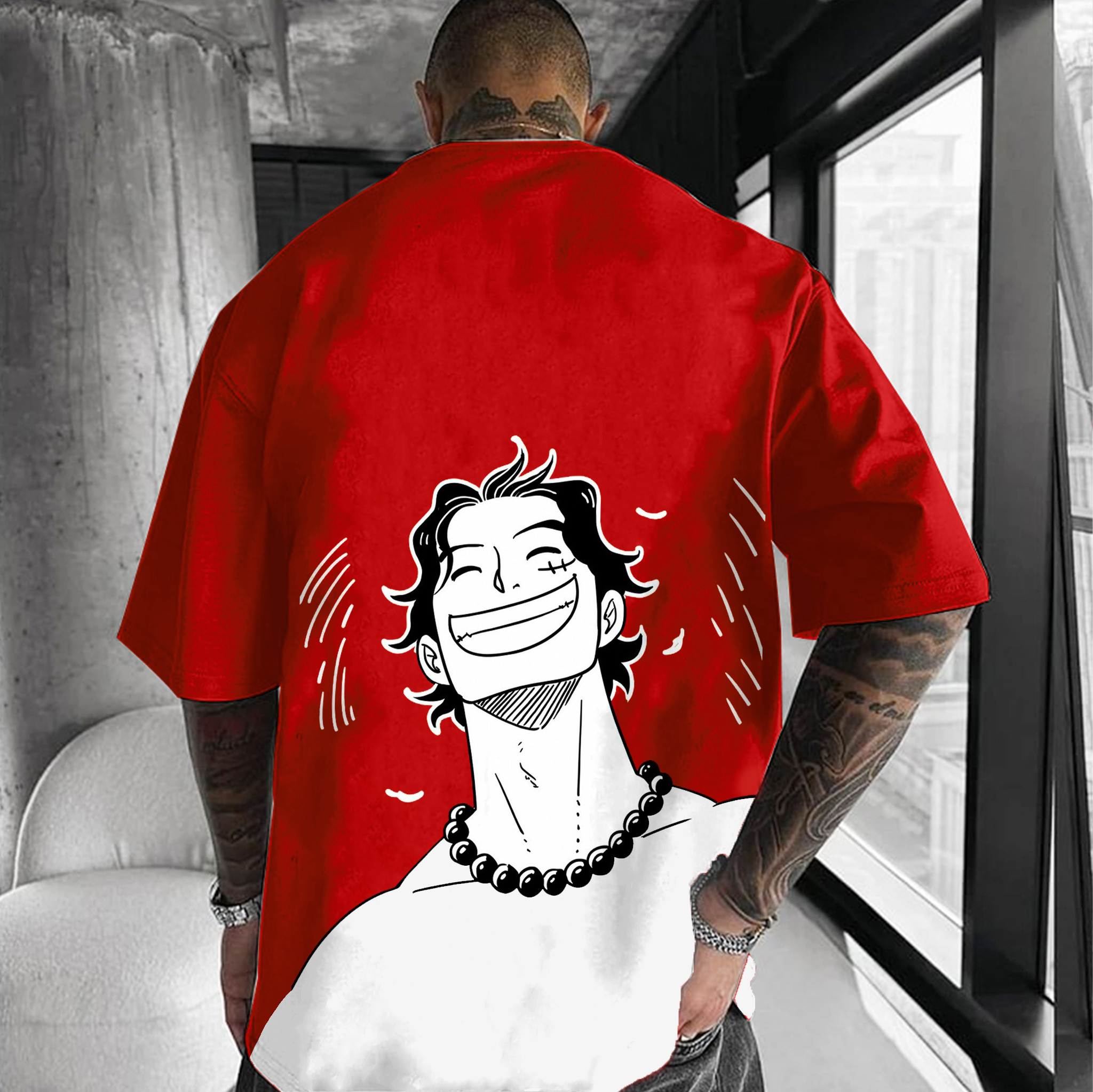 Unisex Anime Inspired Vintage T-Shirt丨One Piece-AnimeClothe