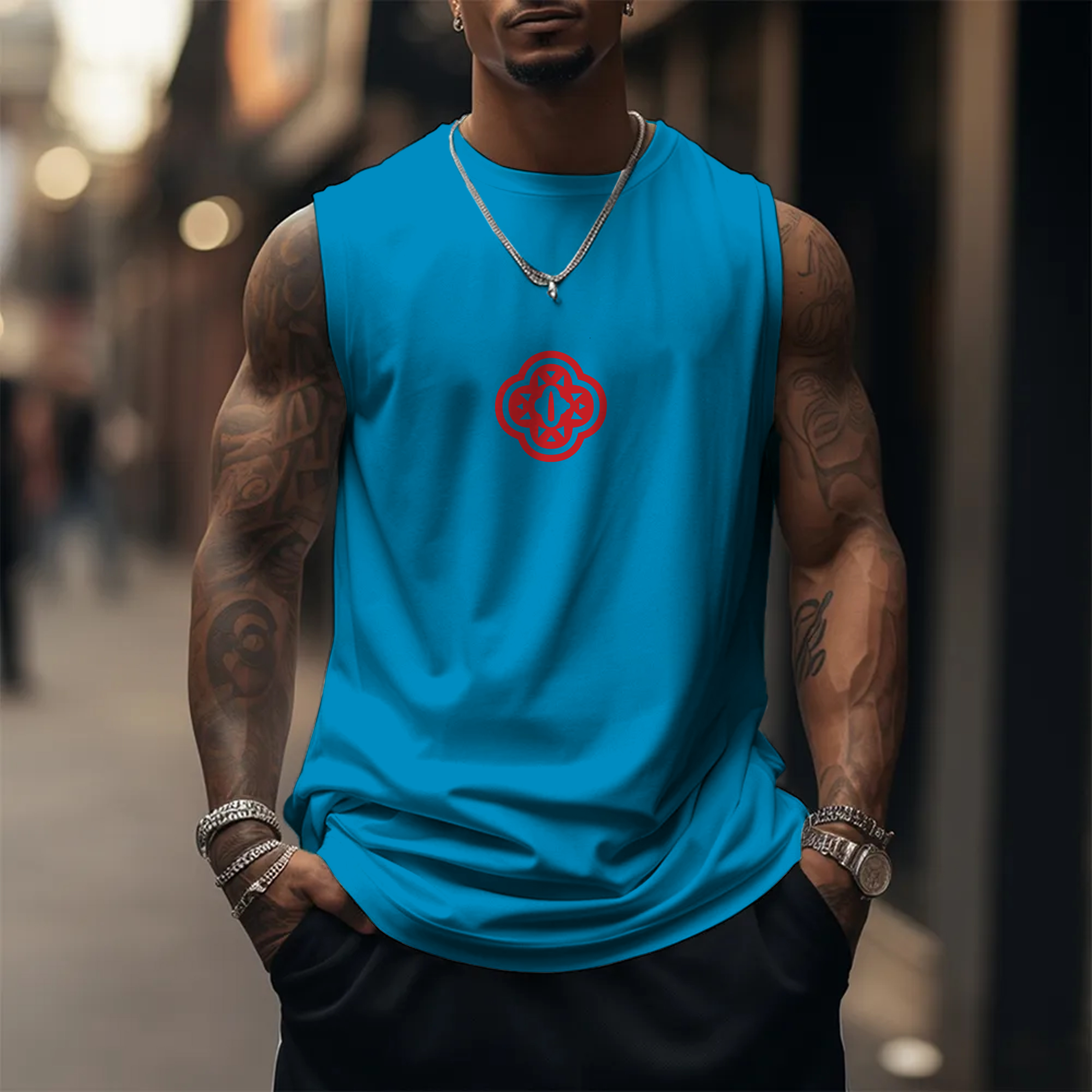 Unisex  “Demon Slayer” Casual Anime  Tank Top-AnimeClothe