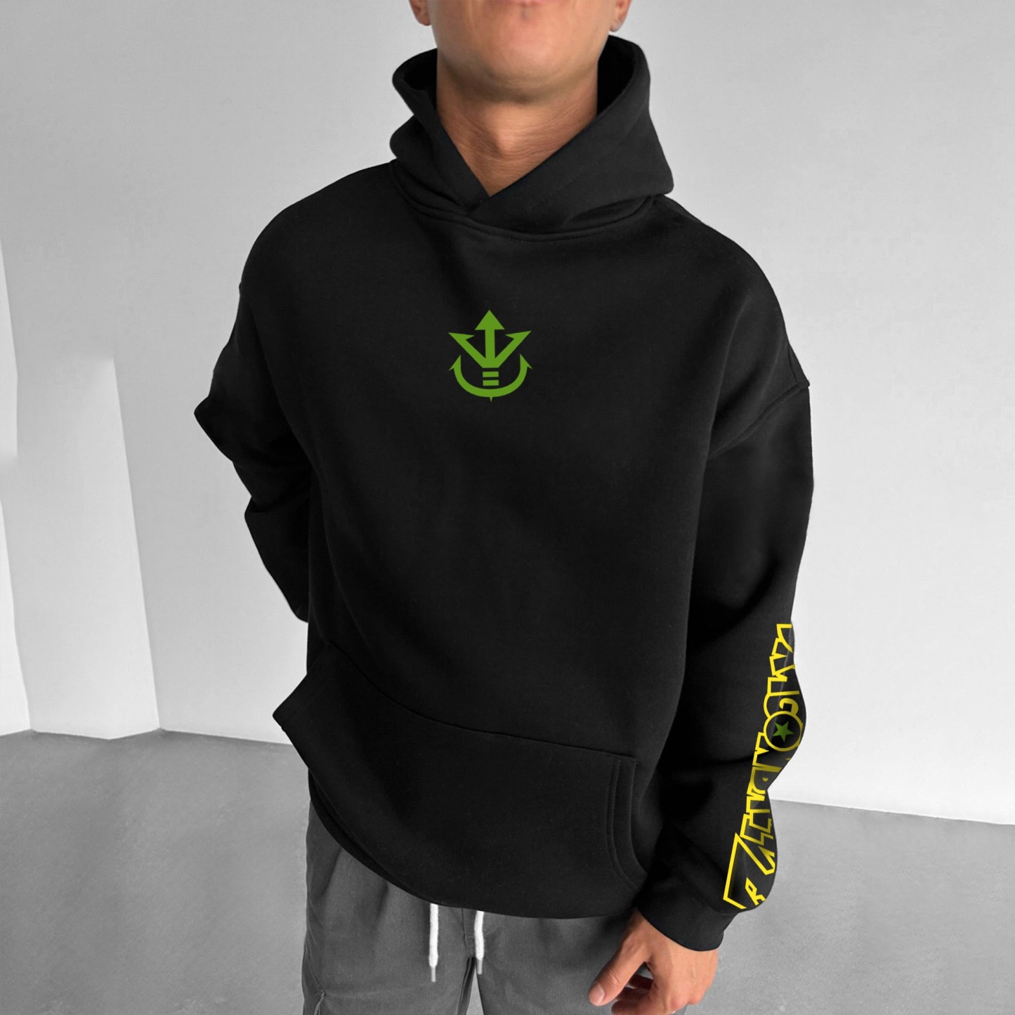 Unisex Anime Print  Casual Oversized Hoodie
