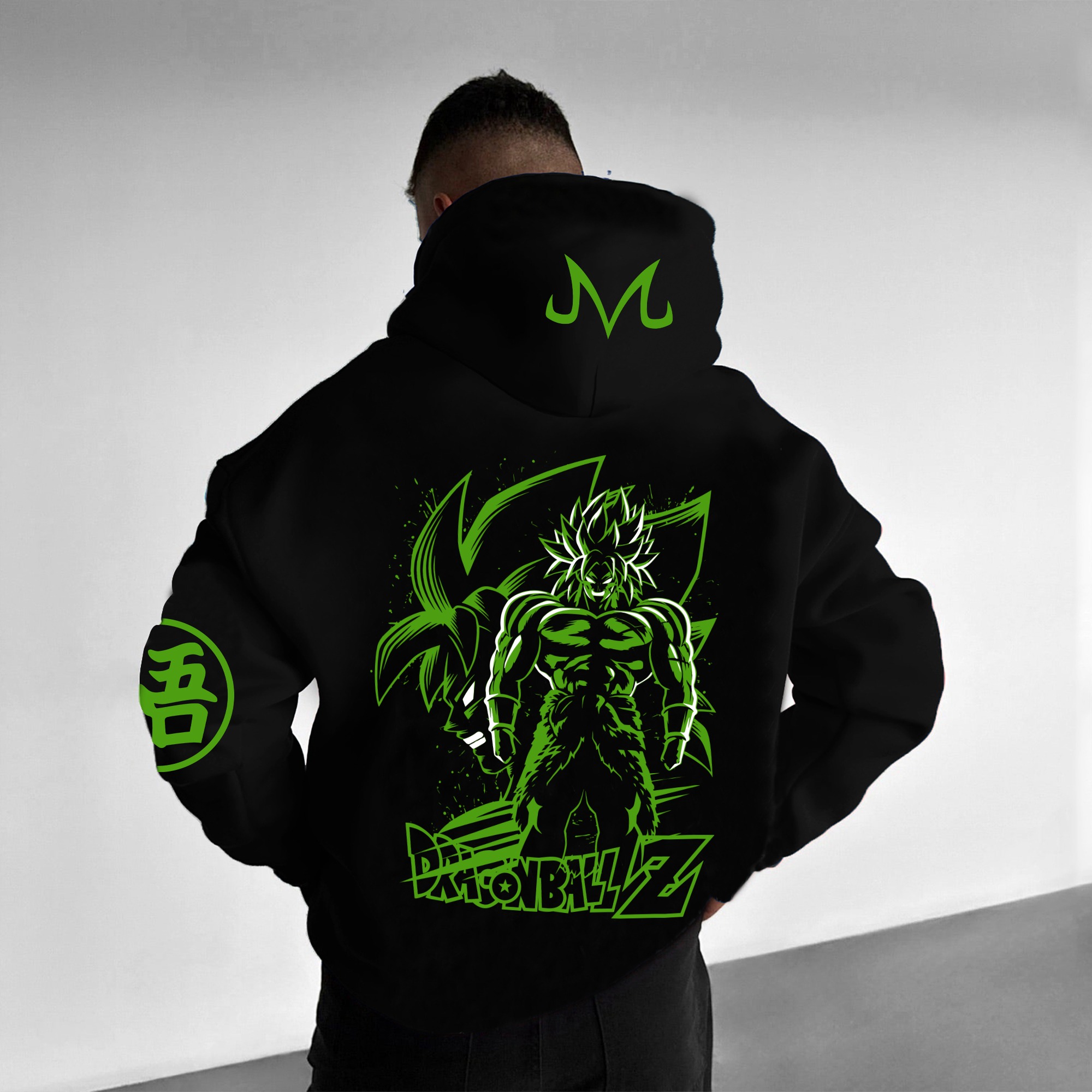 Unisex Anime Print  Casual Oversized Hoodie