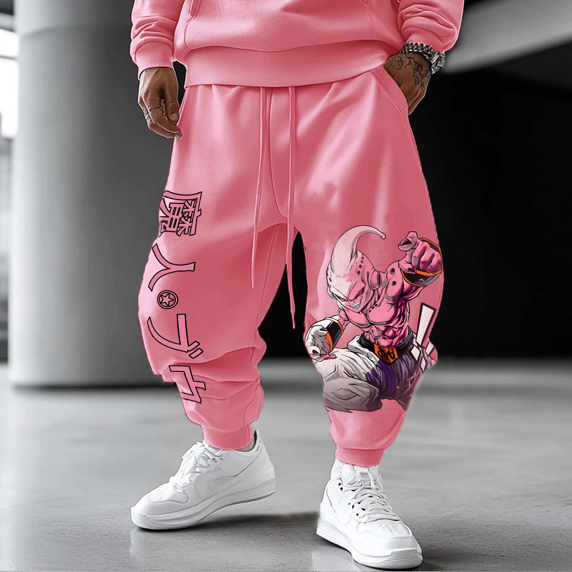Unisex Casual Anime Streetwear Pants