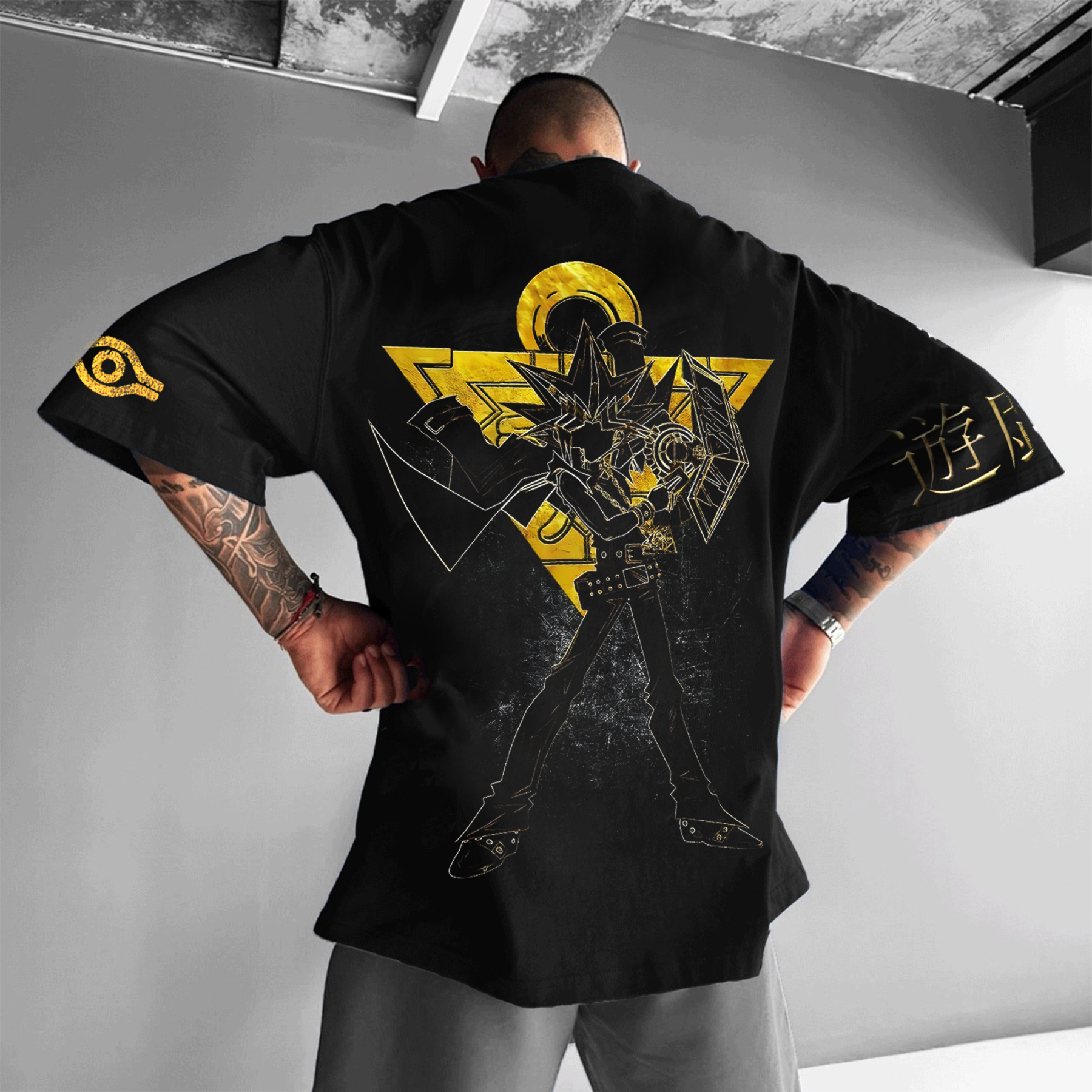 Unisex Anime Inspired Vintage T-Shirt-AnimeClothe