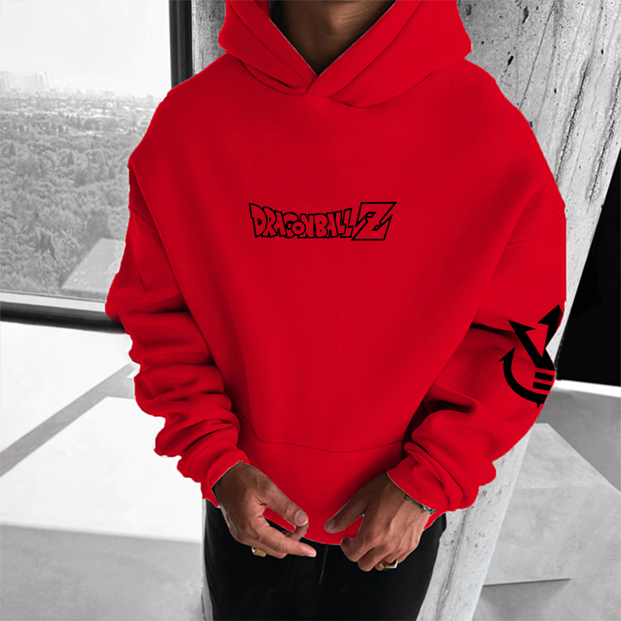Unisex Anime Graphic Streetwear Vintage Hoodie-AnimeClothe