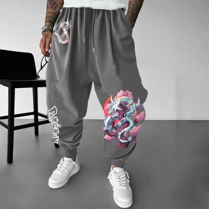 Unisex Casual Anime Streetwear Pants