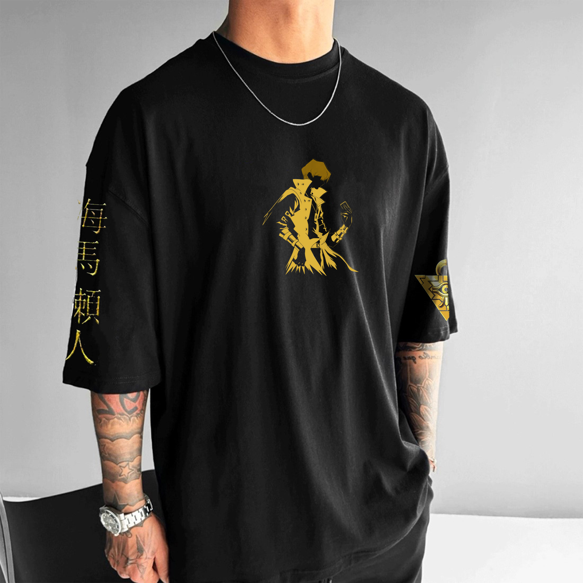 Unisex Anime Inspired Vintage T-Shirt-AnimeClothe