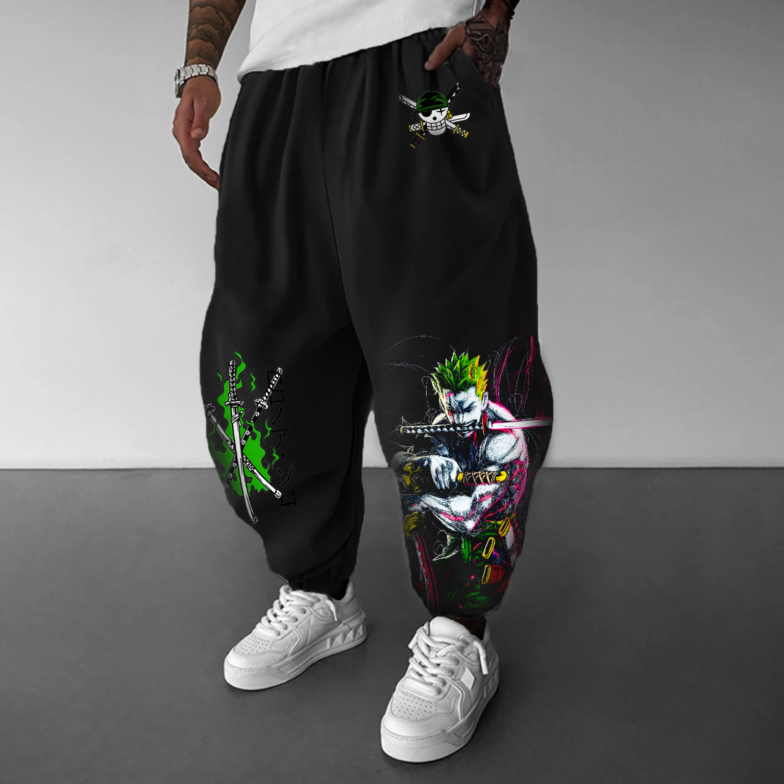Unisex Anime Printed  Pants丨-AnimeClothe