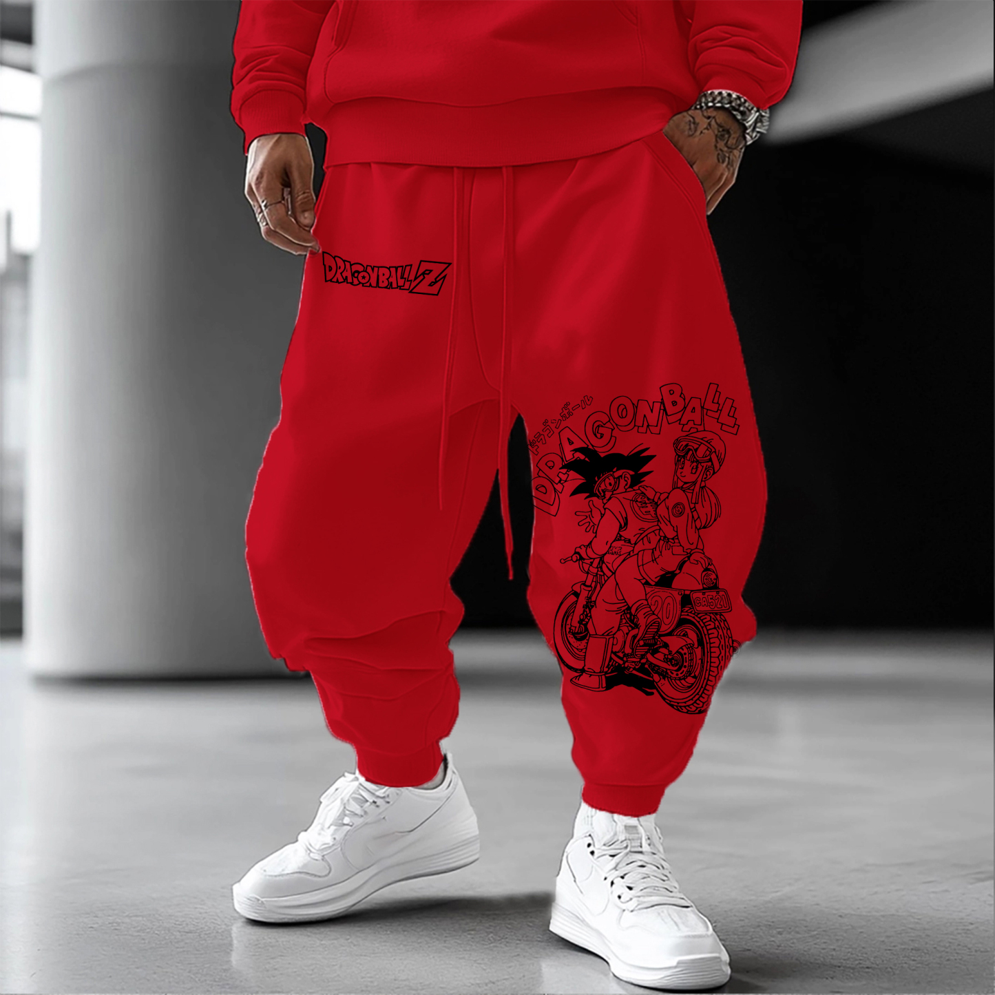 Unisex Casual Anime Streetwear Pants-AnimeClothe