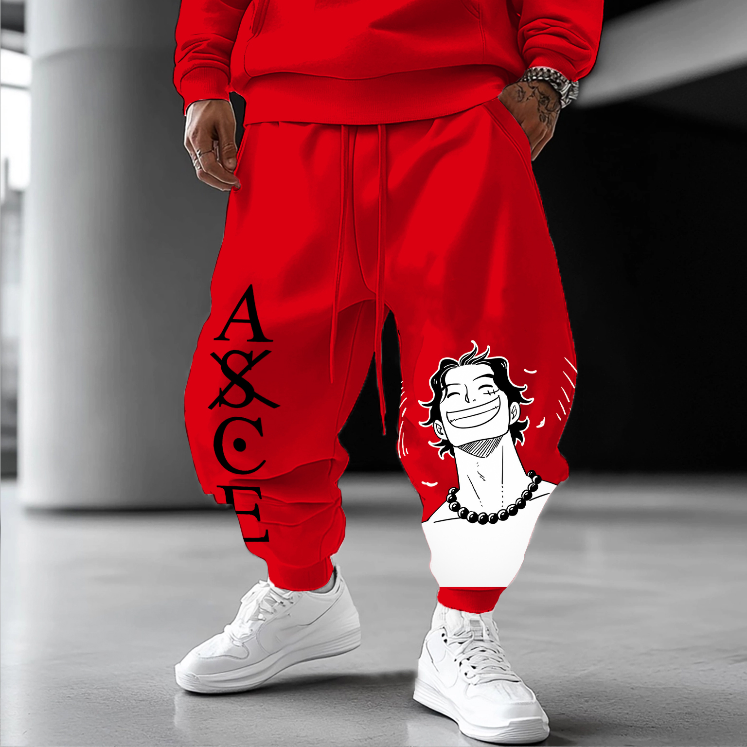 Unisex Casual Anime Streetwear Pants丨One Piece-AnimeClothe